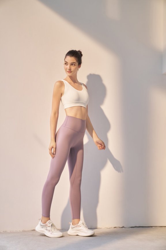 Image of leggings, sport bra, slim, fit, yoga, Pilates, breathable, Seamless, free size, Functional, Comfort, Breathable, lightweight, premium, lululemon